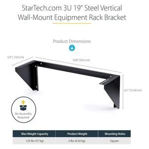 19" Wall Mount For Data/AV/IT/Computer Equip by StarTech